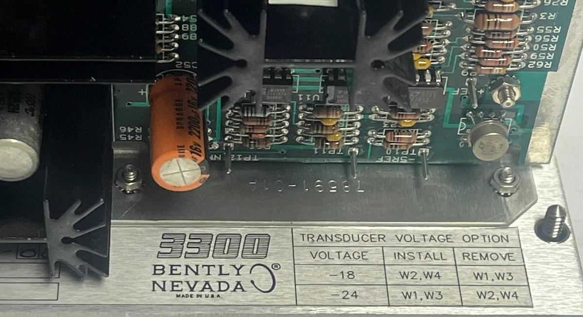 BENTLY NEVADA 3300/12-01-20-00 POWER SUPPLY PWA88199-01 TEMP CONTROL TRANSFORMER