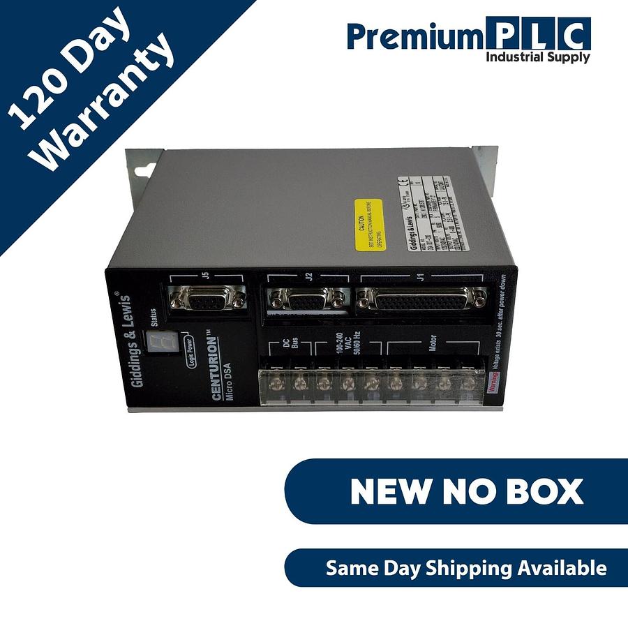 Used NEW GIDDINGS & LEWIS M.1300.5787 CENTURION MICRO DSA SERVO DSA-007-230 M13005787
