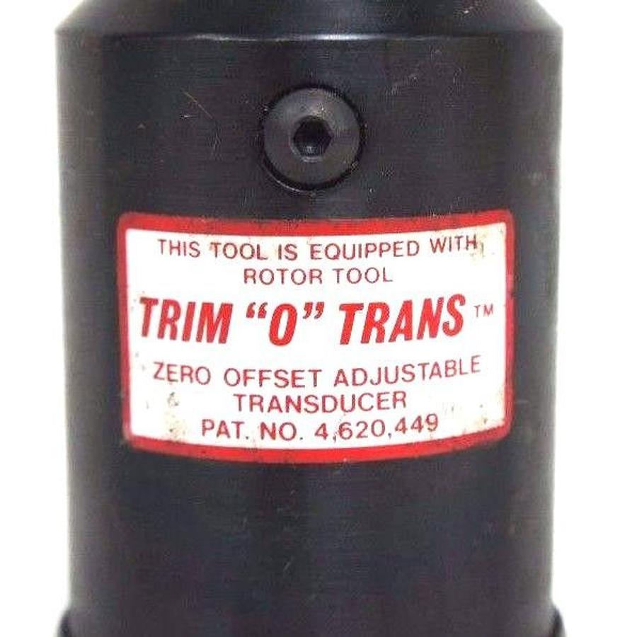 Used TRIM "O" TRANS ZERO OFFSET ADJUSTABLE TRANSDUCER TRIM O TRANS