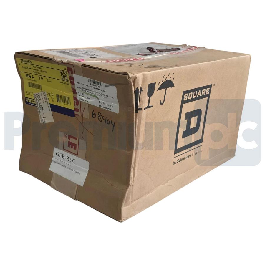 Used Square D MGM36600 PowerPact M-Frame Circuit Breaker 3-Pole 600A 600V NSFS