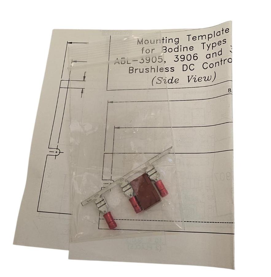 Used BODINE ABL-3906 BRUSHLESS D.C. CONTROL ABL 3906 / ABL3906 24-35VDC @ 10.0AMP