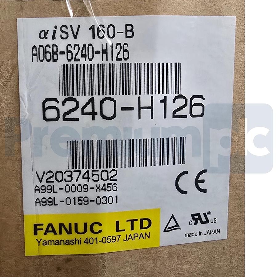 Used FANUC A06B-6240-H126 /D aiSV 160-B SERVO AMPLIFIER DRIVE A06B6240H126 NSMP