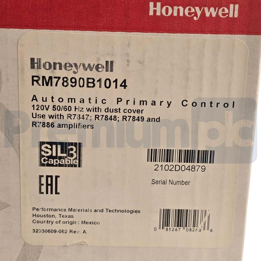Used Honeywell RM7890B1014 7800 Series Primary Burner Control SIL3 RM7890B 1014 NSMP