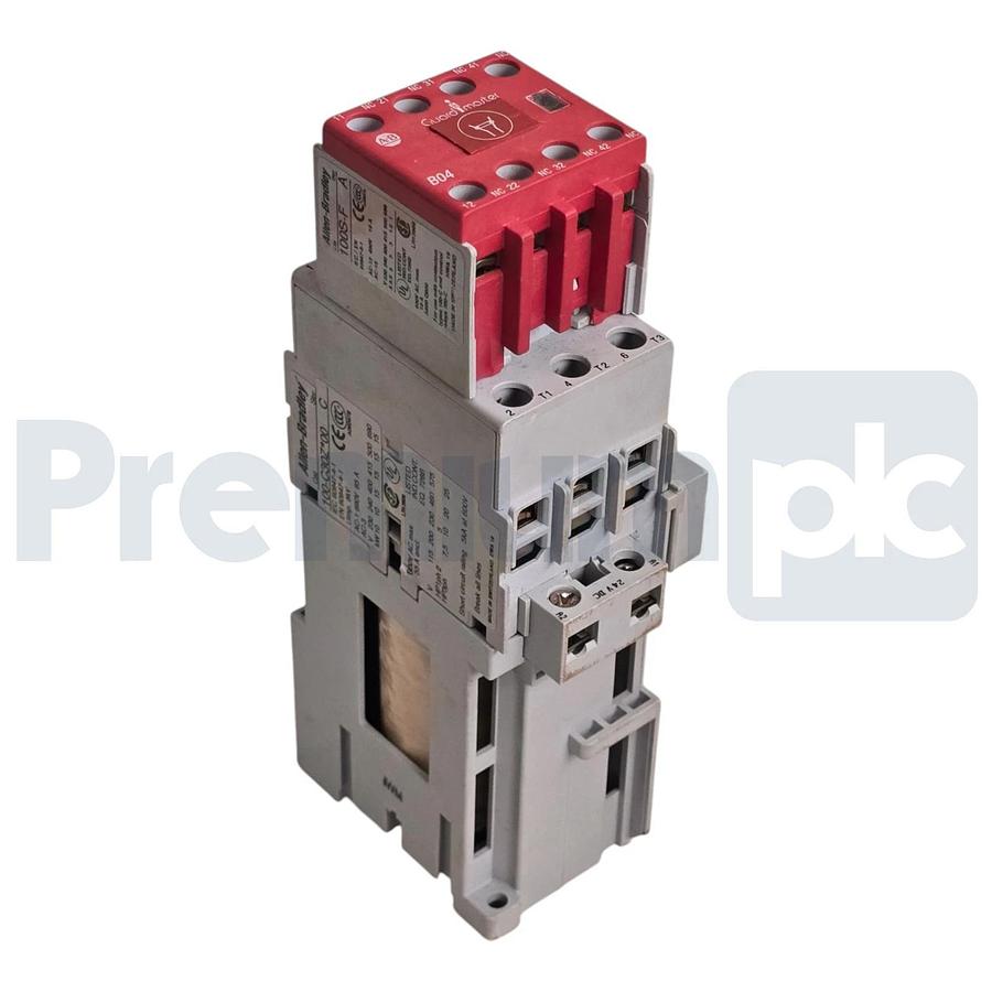 Used Allen-Bradley 100S-C30ZJ14C /C Guardmaster Safety Contactor 3-Pole 24VDC USPI