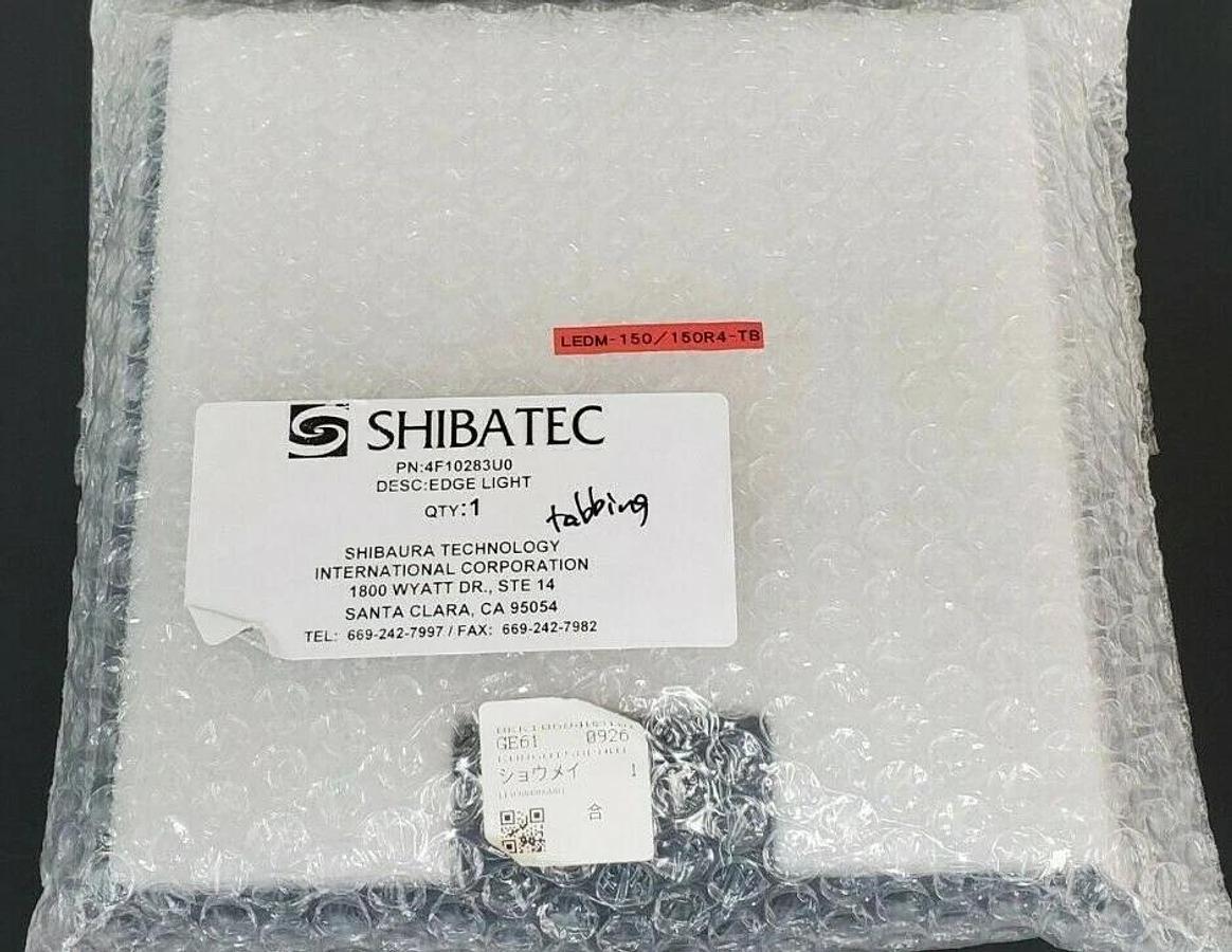 Used NEW CORRECT / SHIBATEC 4F10283U0 EDGE LIGHT LEDM-150/150R4-TB DC12V 5.8W