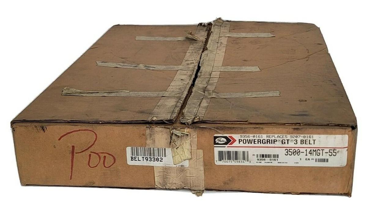 NIB GATES 3500-14MGT-55 POWERGRIP GT 3 BELT 9356-0161 REPLACES 9207-0161