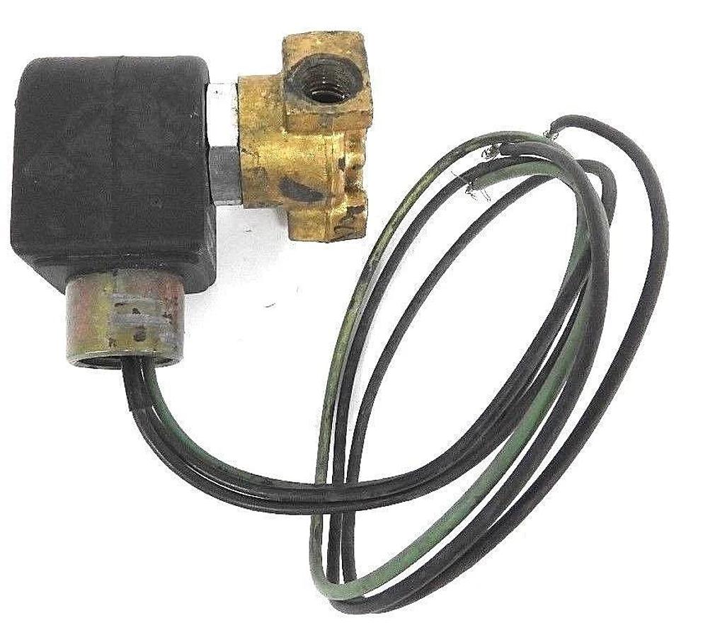 Used PARKER 04F20C2110ACF4C05 SOLENOID VALVE 120/60 - 110/50, 11 WATTS, SER. J4210C