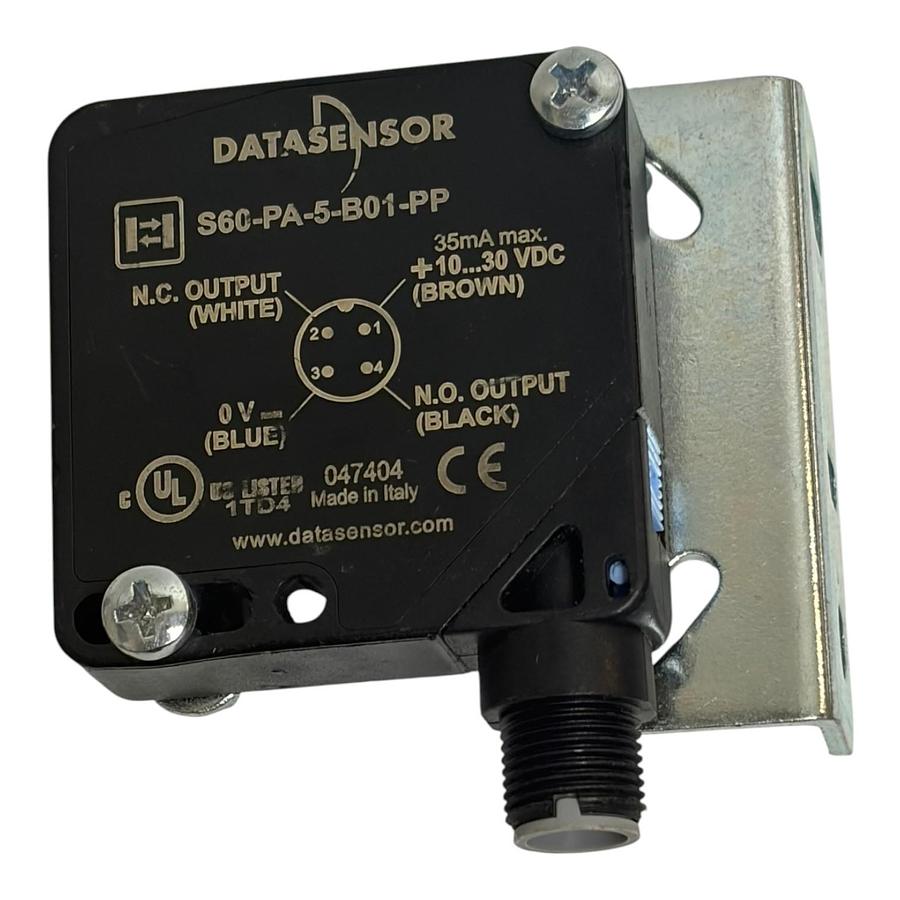 Used Datasensor S60-PA-5-B01-PP Photoelectric Sensor Switch Datalogic