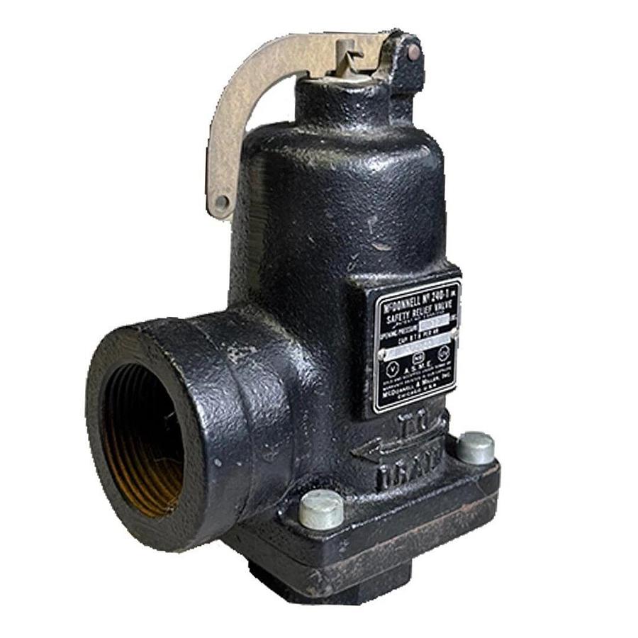 NEW McDONNELL No. 240-1 / 2401 SAFETY RELIEF VALVE 30LBS 91000BTU PER HOUR