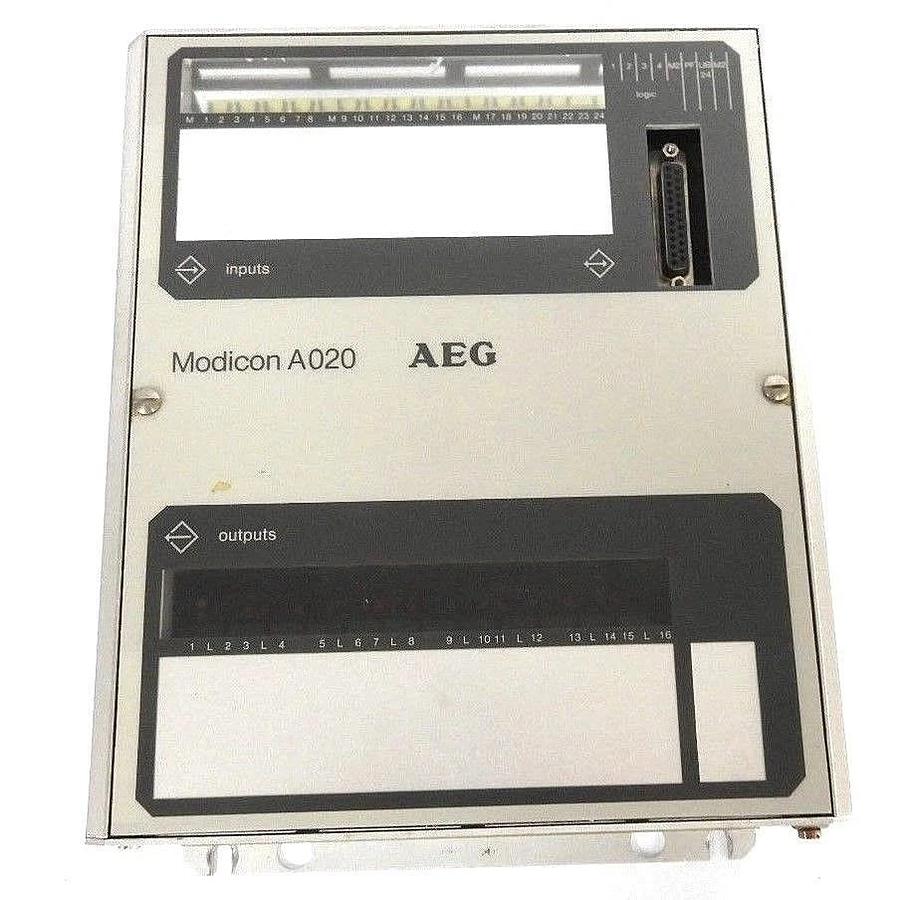 Refurbished AEG GOULD MODICON A020/E/24V 7628-200596.08 LOGISTAT EXTENSION 24V - REPAIRED