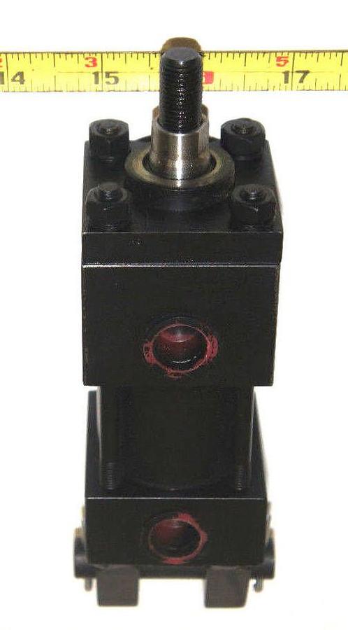 Used NEW HYDRO-LINE R5C-1.5 X .38, N-.63-2-N-N, N-1-1, J072 PNEUMATIC CYLINDER