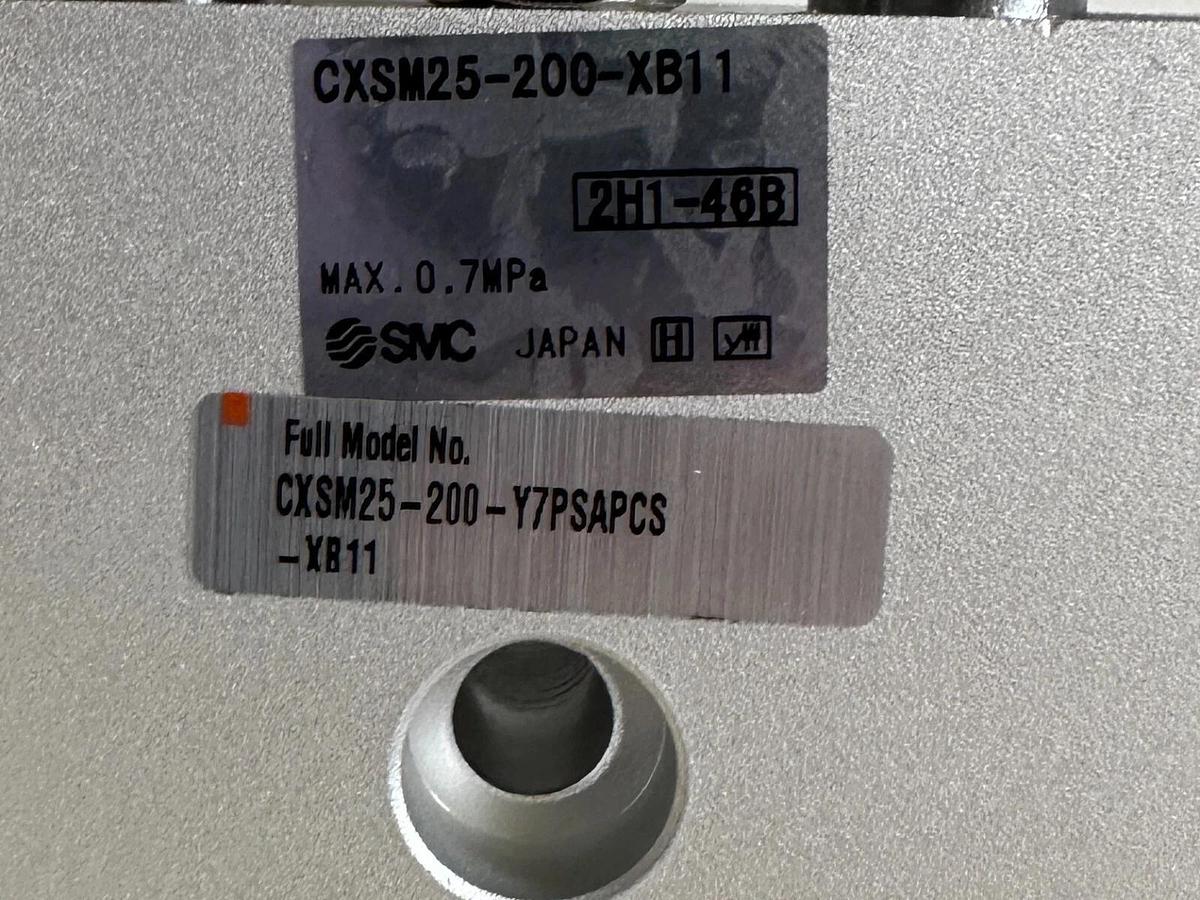 NEW SMC CXSM25-200-Y7PSAPCS-XB11 / CXSM25200Y7PSAPCSXB11 AIR CYLINDER
