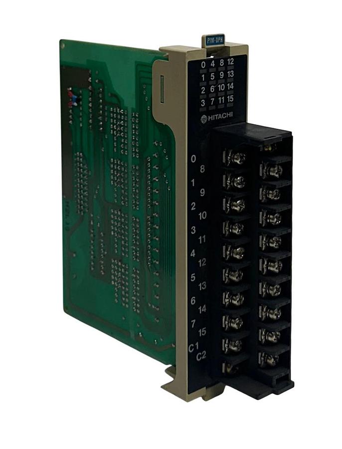 Used HITACHI PIM-DPH / 33016136-5 / PIMDPH 16-PT DC INPUT MODULE 24VDC USNP