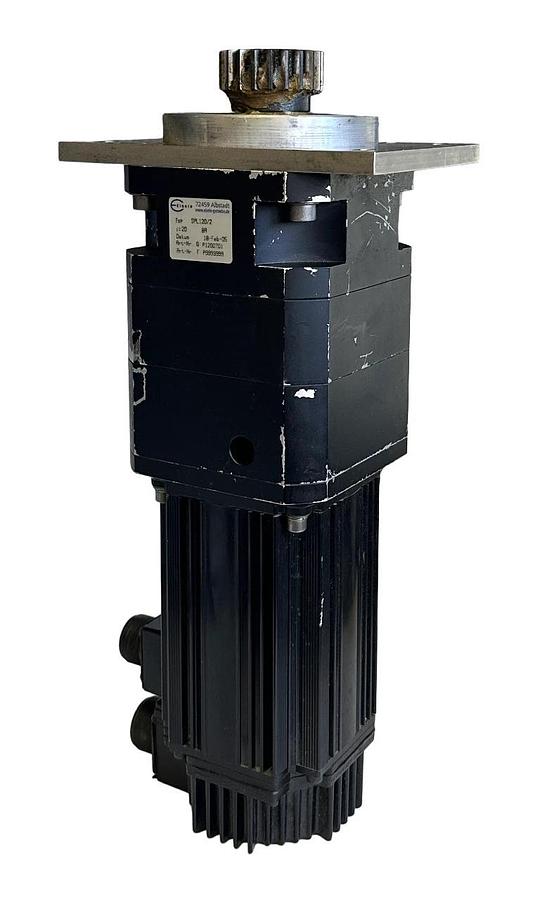 Used YASKAWA SGMSH-20DCA6F-OY / SGMSH20DCA6FOY AC SERVO MOTOR W/ SPL120/2 GEARBOX