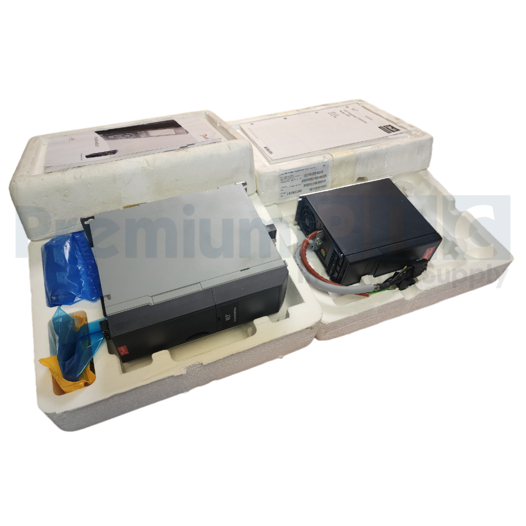 Used DANFOSS 131B0592 VLT AutomationDrive FC-302 7.5HP w/ 195N3100 LC/RFI FILTER NSMP