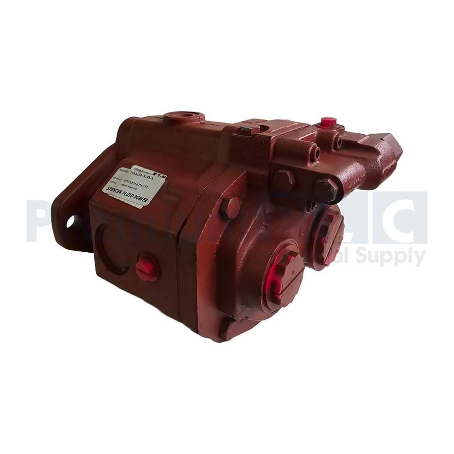 Used EATON DANFOSS 70423-LBA HYDRAULIC PISTON PUMP ASY AAHLAM01010AA00000A0A NSNP