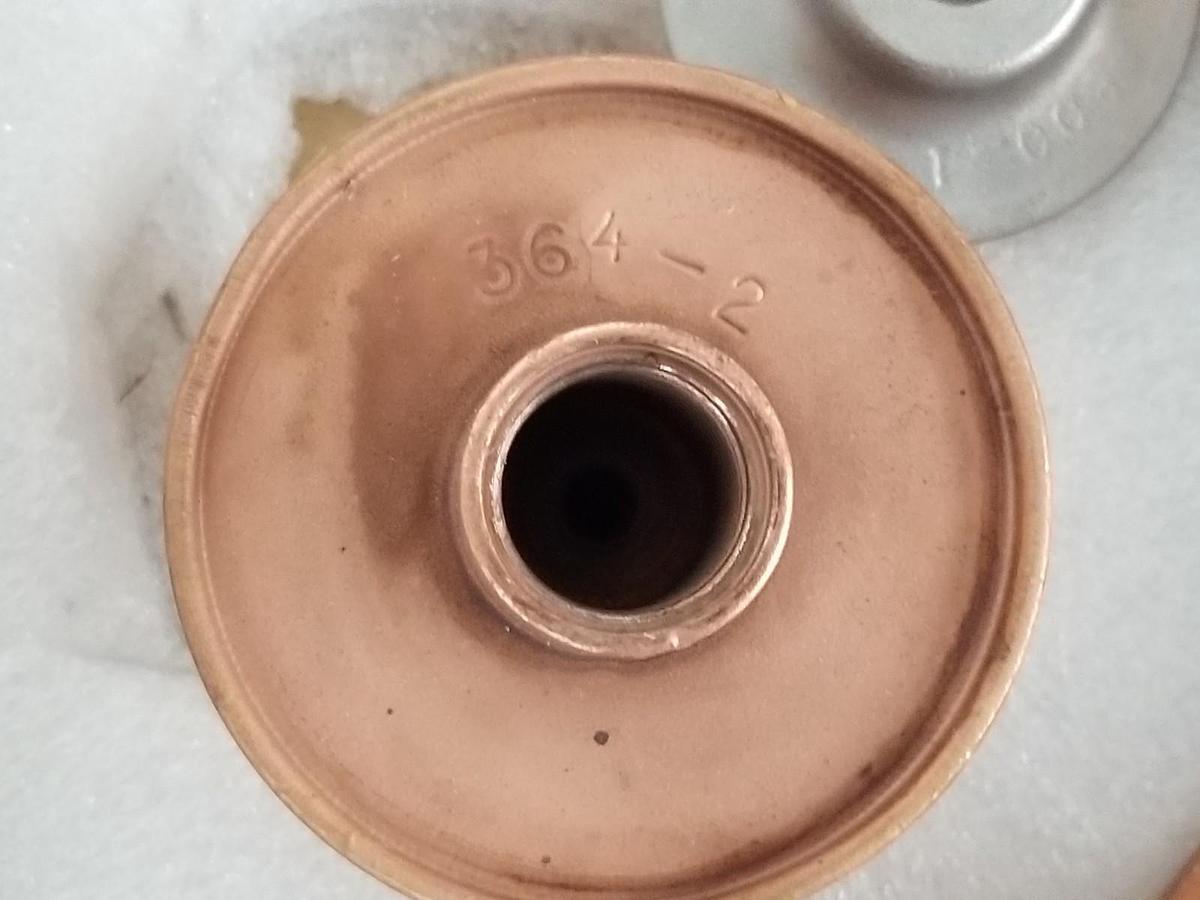 Used UV TECH MATERIAL UV2110712-U101008 COPPER OUTER MASK M2T5 118.5MM