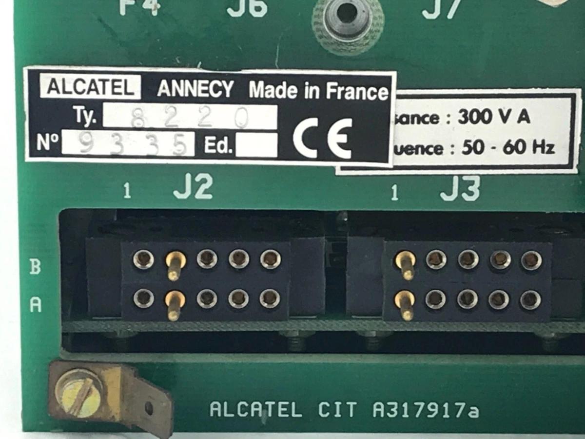 Used ALCATEL CFF 450 TURBO PUMP CONTROLLER *MISSING FACE PLATE*, 8220, 9335
