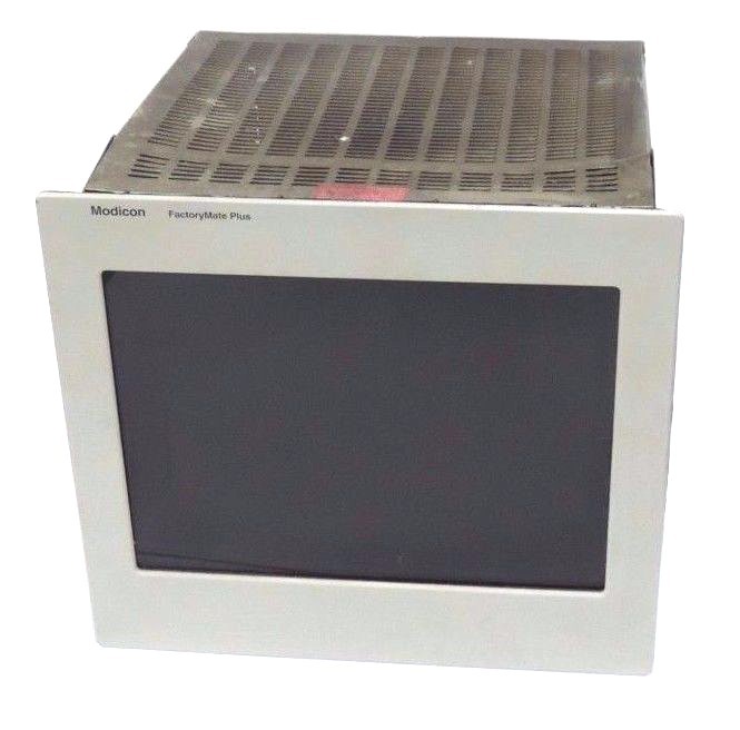 Used SCHNEIDER AUTOMATION 557VCM74110 OPERATOR INTERFACE FM+ 19" DISPLAY 92-01254-01