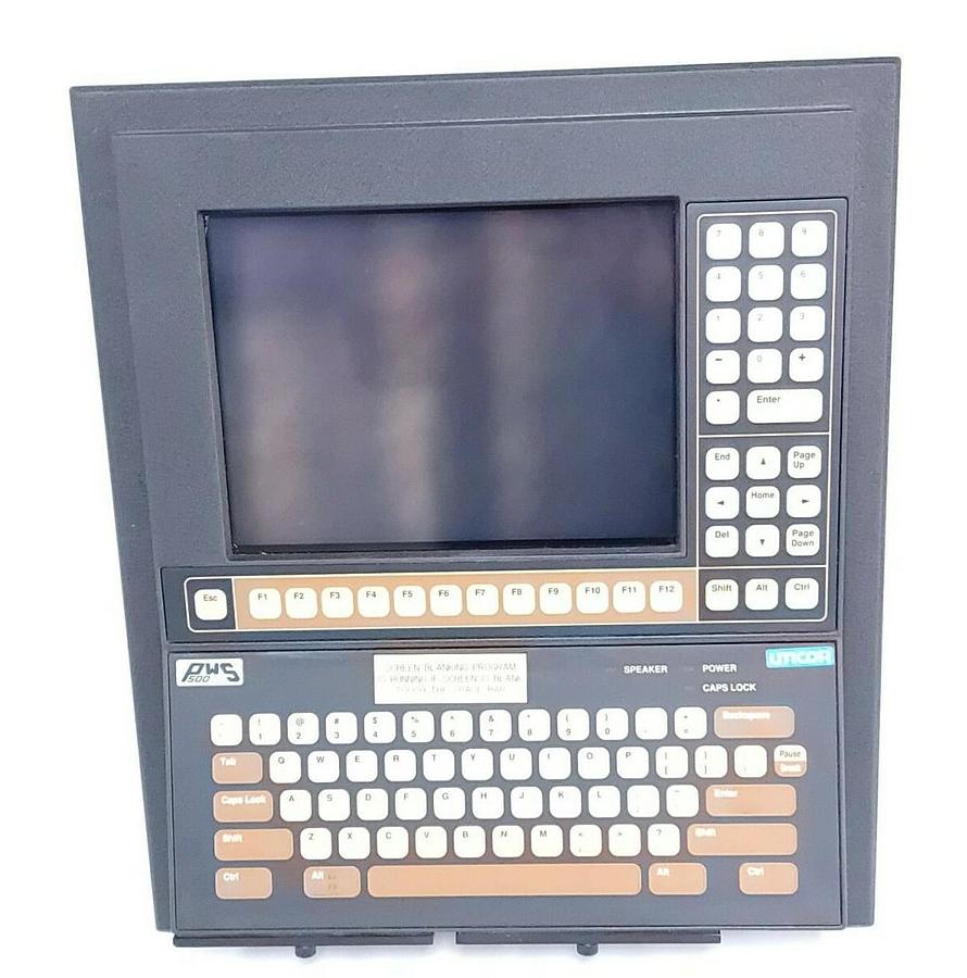 Used REPAIRED AVG UTICOR 500W-1M00K1 MONITOR WITH KEYPAD 500W1M00K1