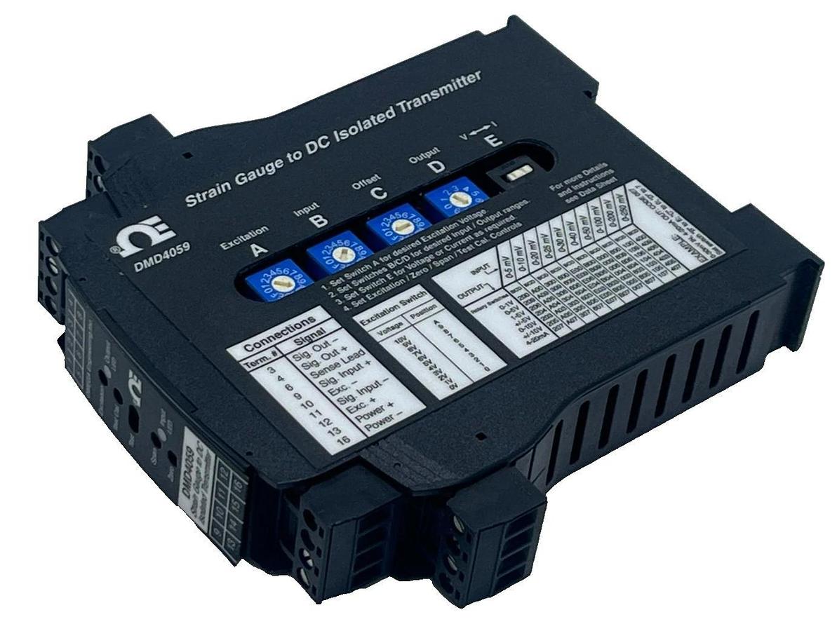 OMEGA DMD4059 Strain Gauge to DC Transmitter Signal Conditioner 1200V Iso, NSNP