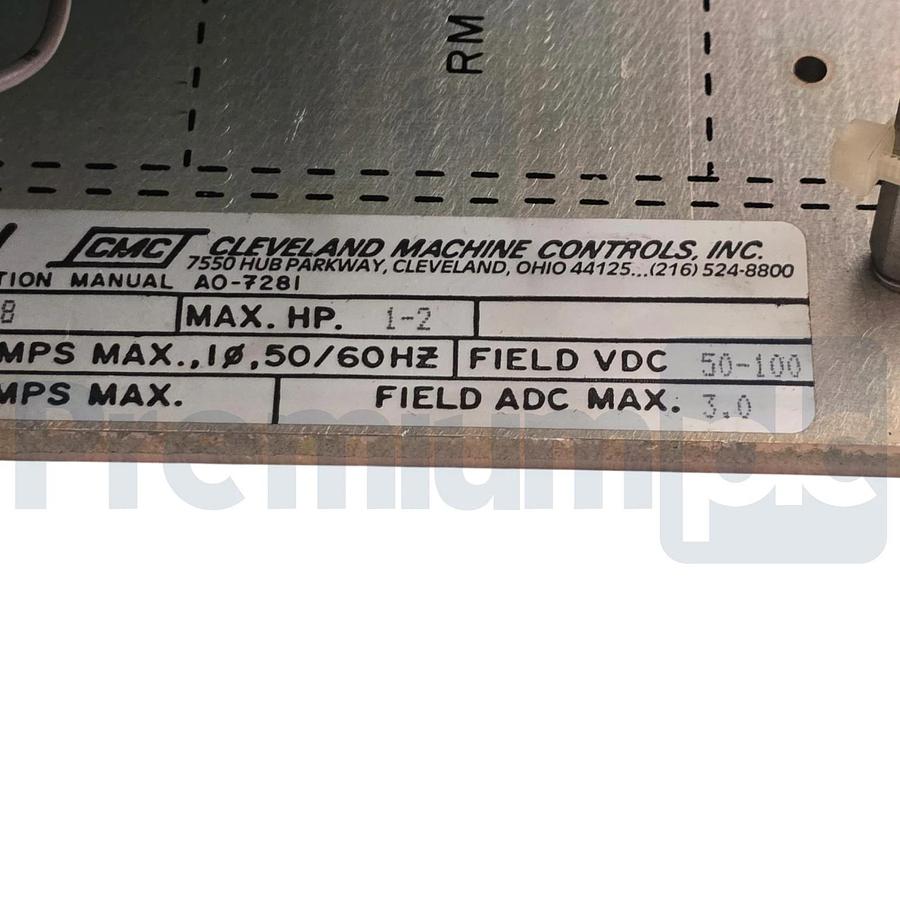Used Cleveland Machine Controls CMC PM1C Pacemaster I DC Motor Controller Repaired