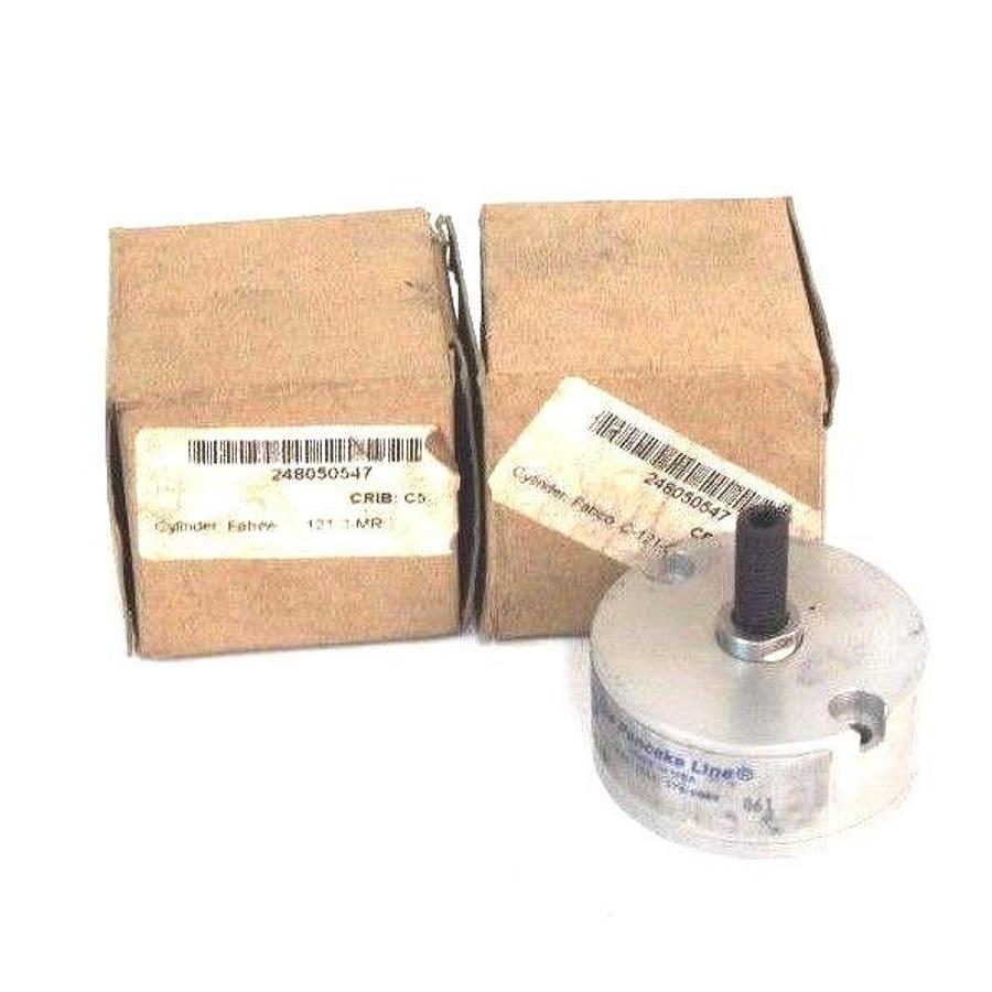 Used LOT OF 2 NIB FABCO C-121-0-MR PNEUMATIC PANCAKE CYLINDERS C1210MR
