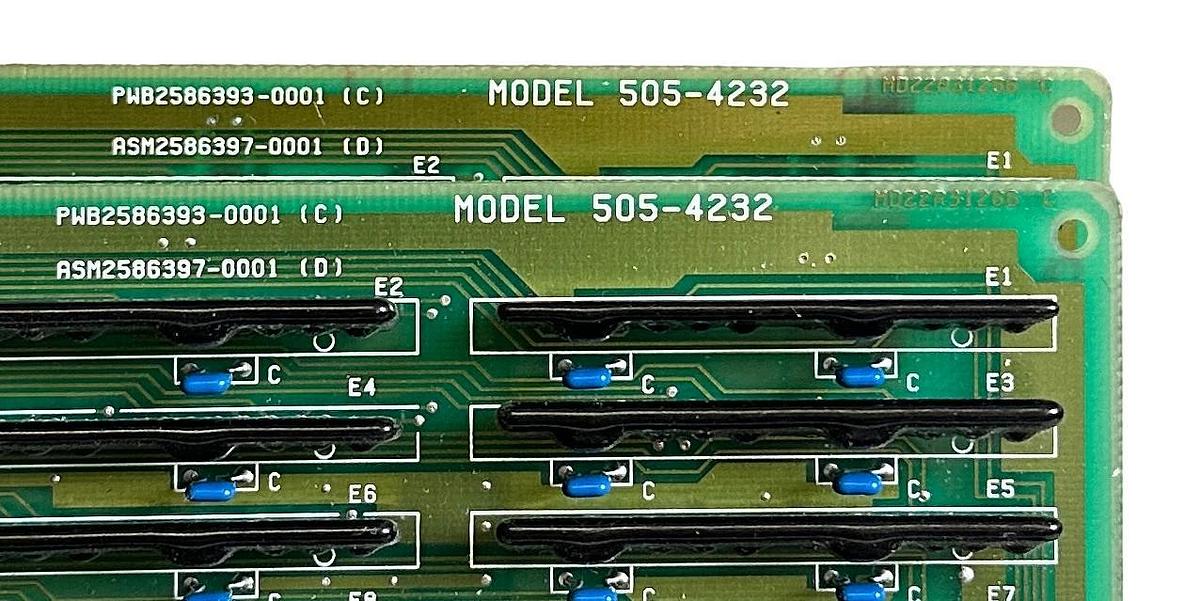 Used 2 SIEMENS TEXAS INSTRUMENTS 505-4232 / 5054232 32-PT 505 INPUT MODULES 110VAC