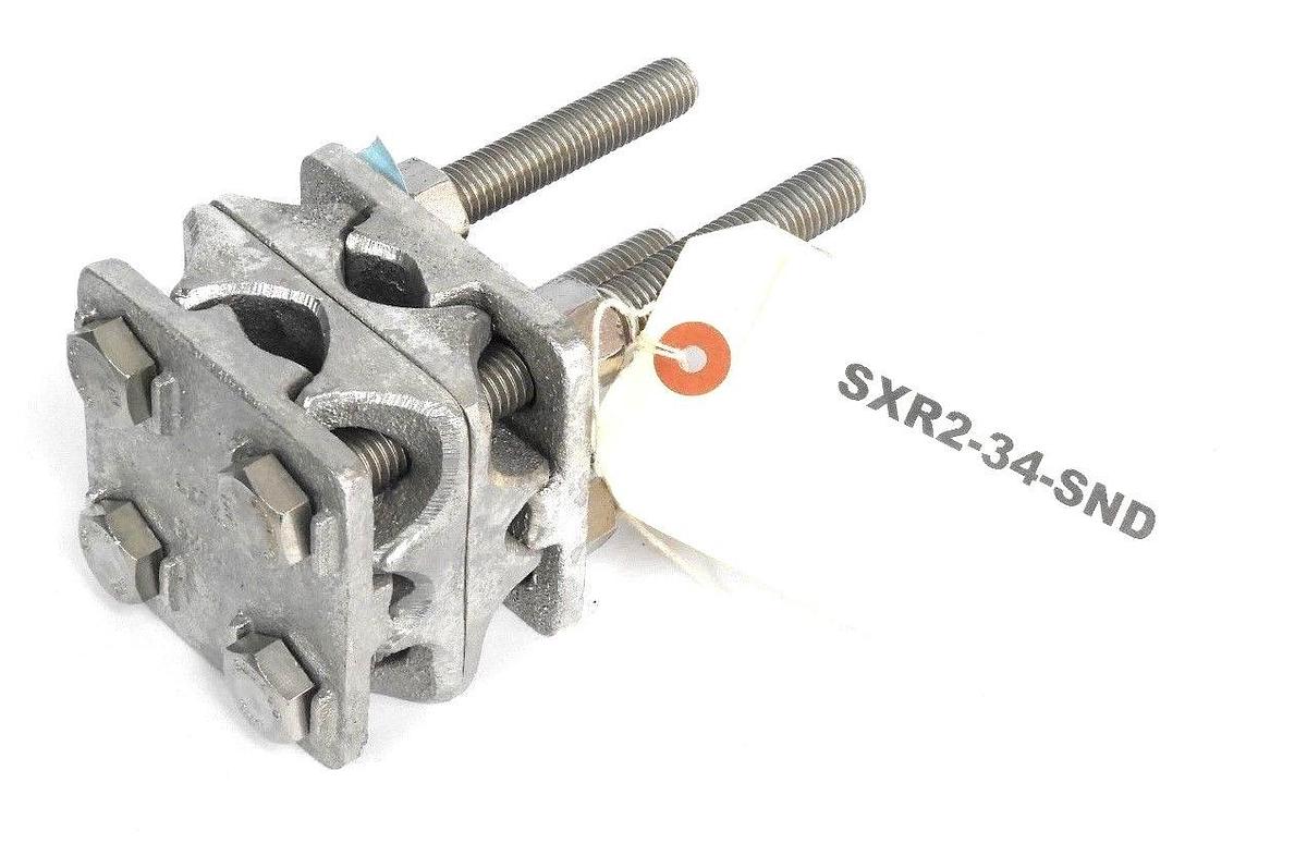 Used NEW SEFCOR SXR2-34-SND 2-CABLE CONNECTOR TERMINAL 3/8"-3/4", SXR-34, SXR234