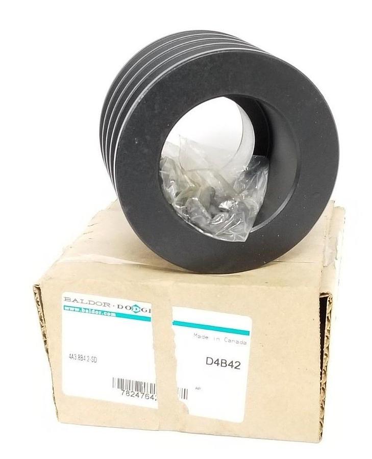 Used NIB DODGE 4B42-SD QD BUSHING SHEAVE 455646 4A3.8B4.2-SD D4B42