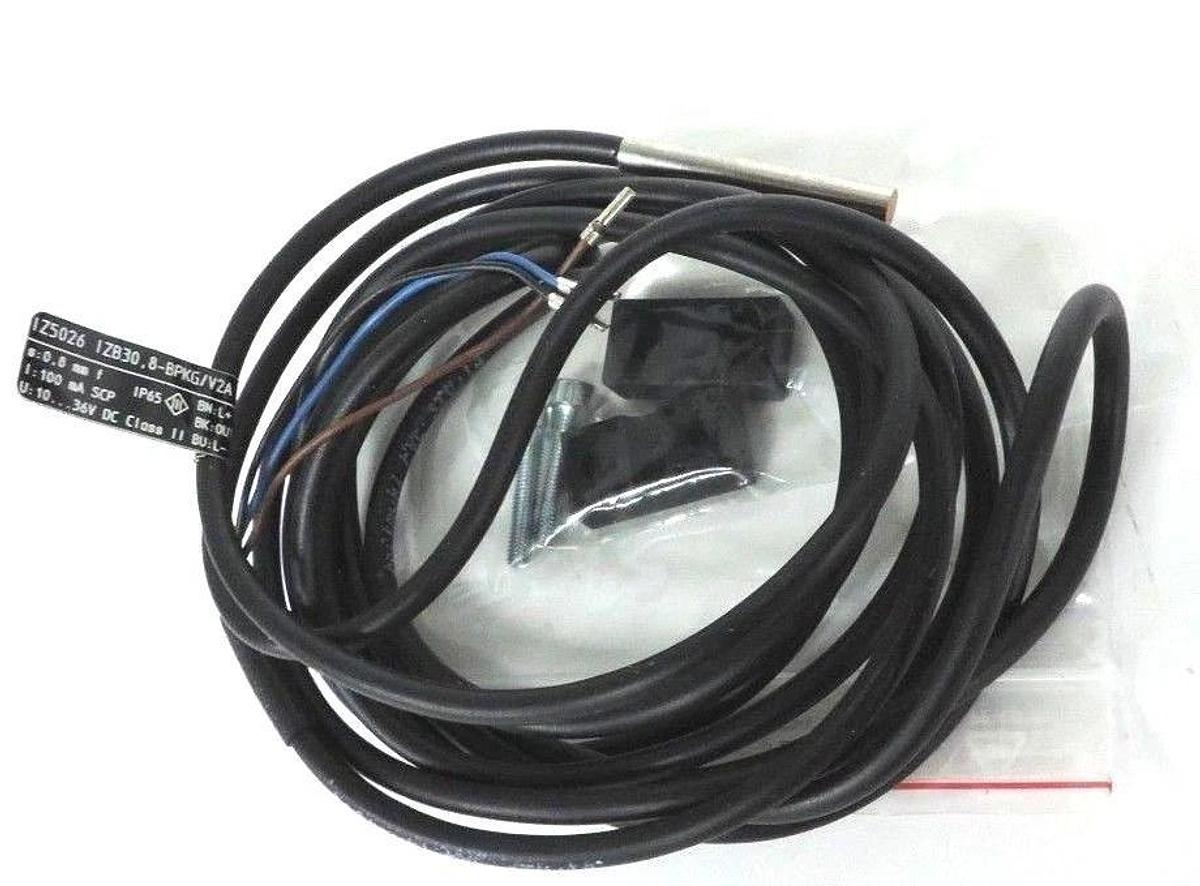 Used NIB EFECTOR 100, IFM IZ5026 PROXIMITY SENSOR IZB30, 8-BPKG/V2A S: 0.8MM