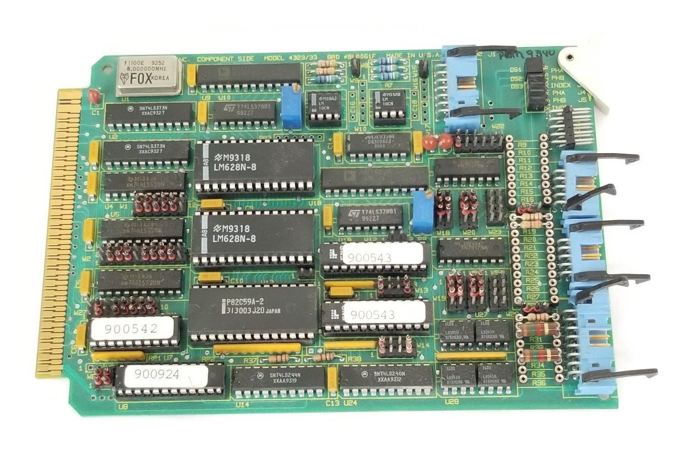 Used TECHNOLOGY 80 INC MODEL 4323/33 PC BOARD, BOARD #800061F, CSI-4