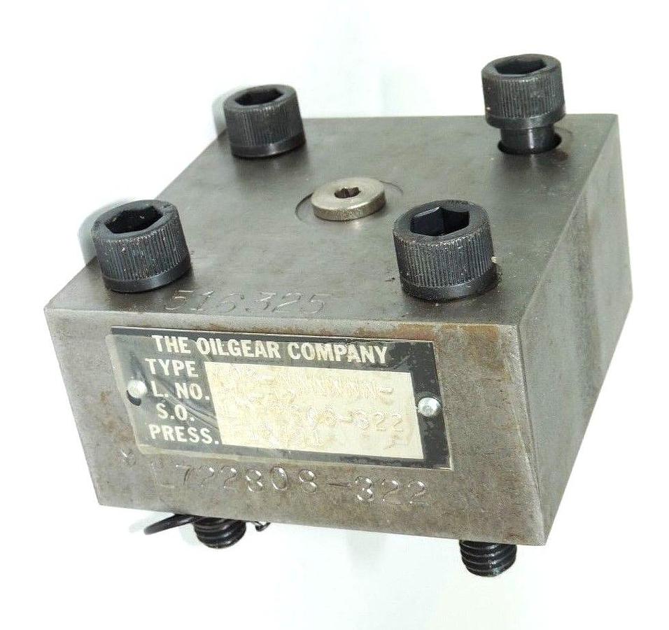 Used NEW OILGEAR COMPANY A08-NNNNNN-BU-A2 CYLINDER BLOCK