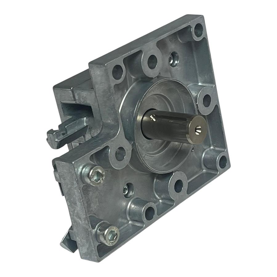 Used Macron PAS-11237400 Drive Pulley Housing Assembly Linear Actuator Part