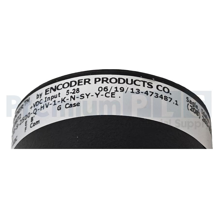 Used NEW ACCU-CODER 702-30-S-2500-Q-HV-1-K-N-SY-Y-CE INCREMENTAL SHAFT ENCODER 850197
