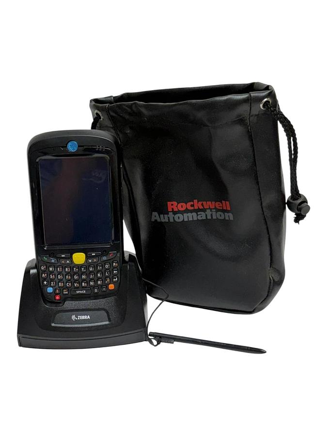 Used Zebra MC55E0 Barcode Scanner Mobile Computer CRD5500 Charging Cradle Bundle