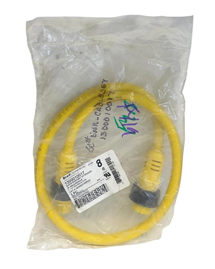 Used MOLEX BradConnectivity 1300010017 / 663020C05F030 QUICK-CHANGE EXTENSION 3' NSFS