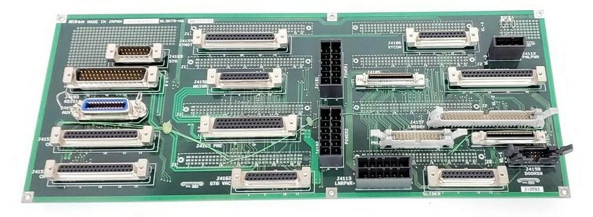 Used NIKON 4S018-531-1 WL3MTR H6 INTERFACE BACKPLANE BOARD 4S018-531-A
