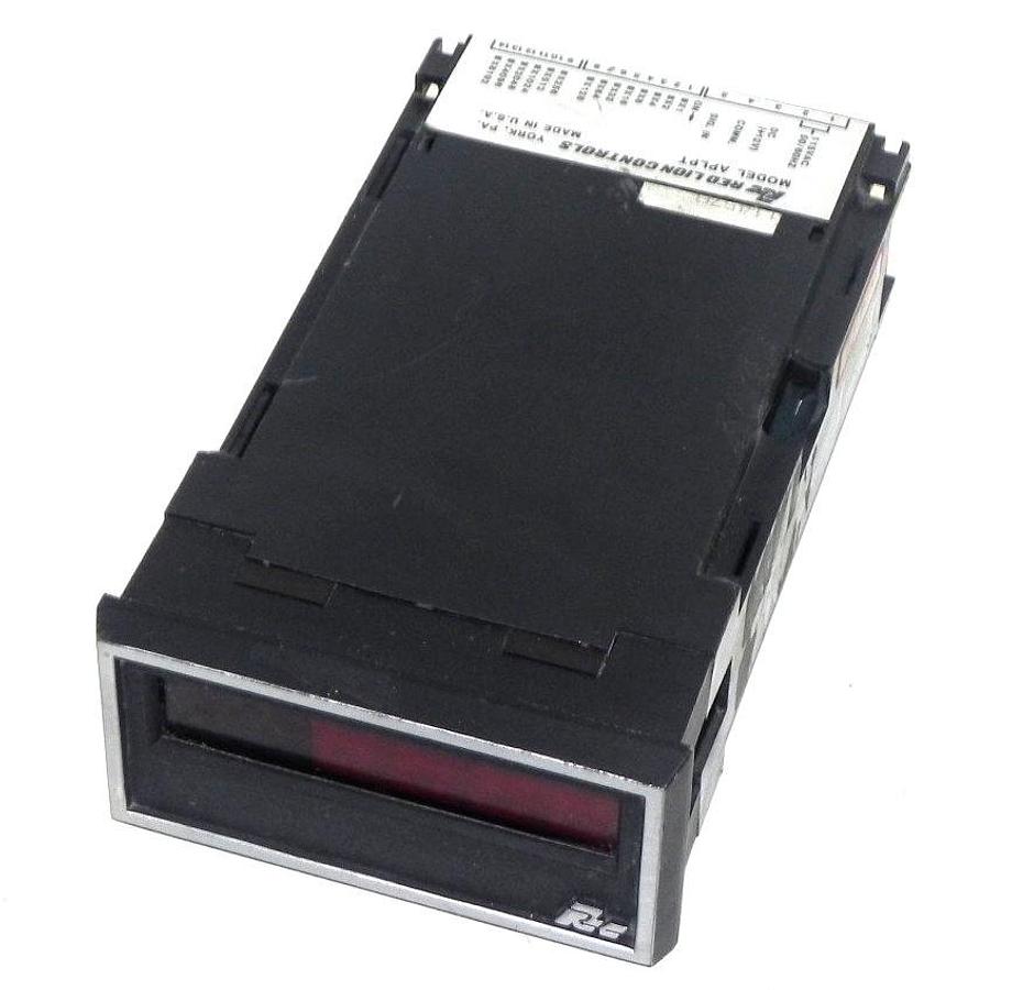 Used RED LION CONTROLS APLPT400 PROCESS TIME INDICATOR