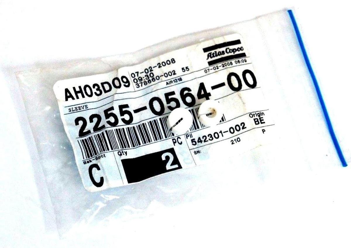 (2) ATLAS COPCO 2255-0564-00 SLEEVES 2255056400