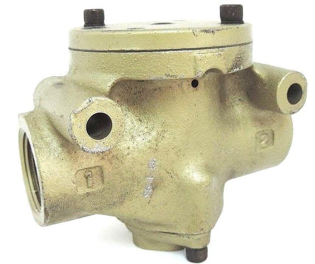 Used NEW ROSS 2771B6011 VALVE 1-10 BAR 1 OT 2W NC L INT PQUEEN