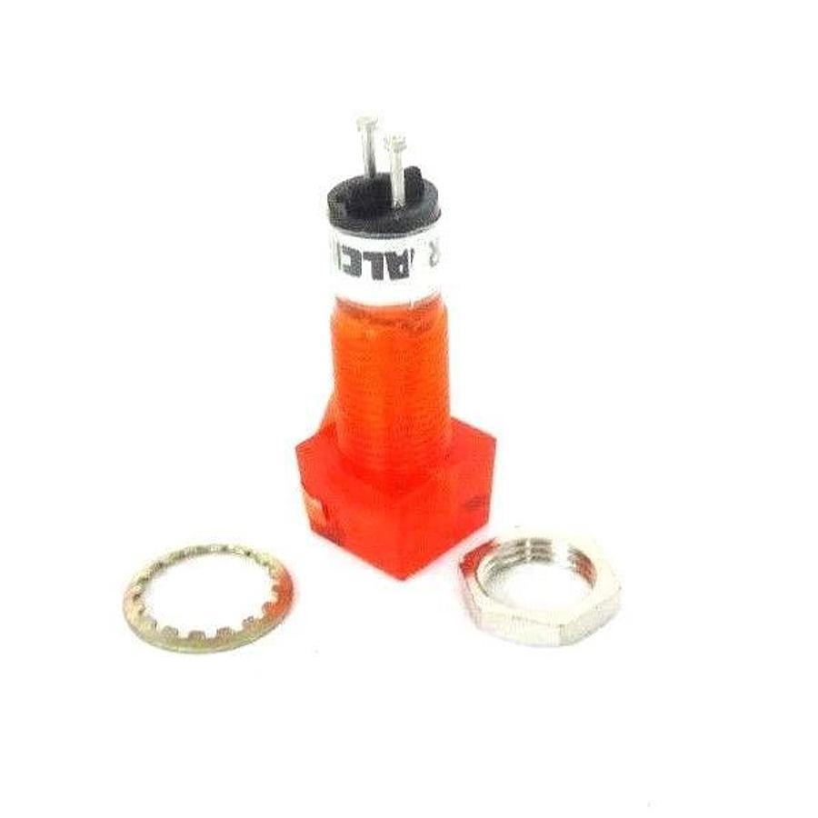 NEW ALCO BND-2R INDICATOR STANDARD AMBER FOR 115V NEON BND2R
