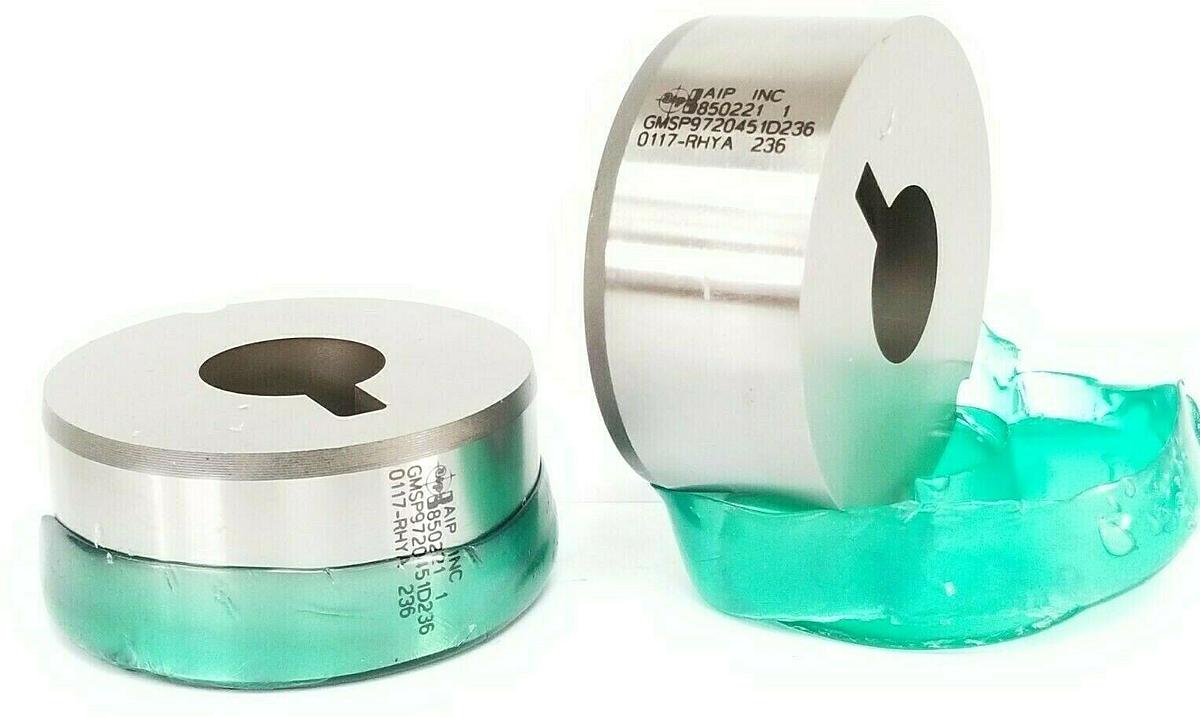 Used LOT OF 2 NEW AIP INC. 850221-1 KEYED BUSHINGS GMSP9720451D236 0117-RHYA 236