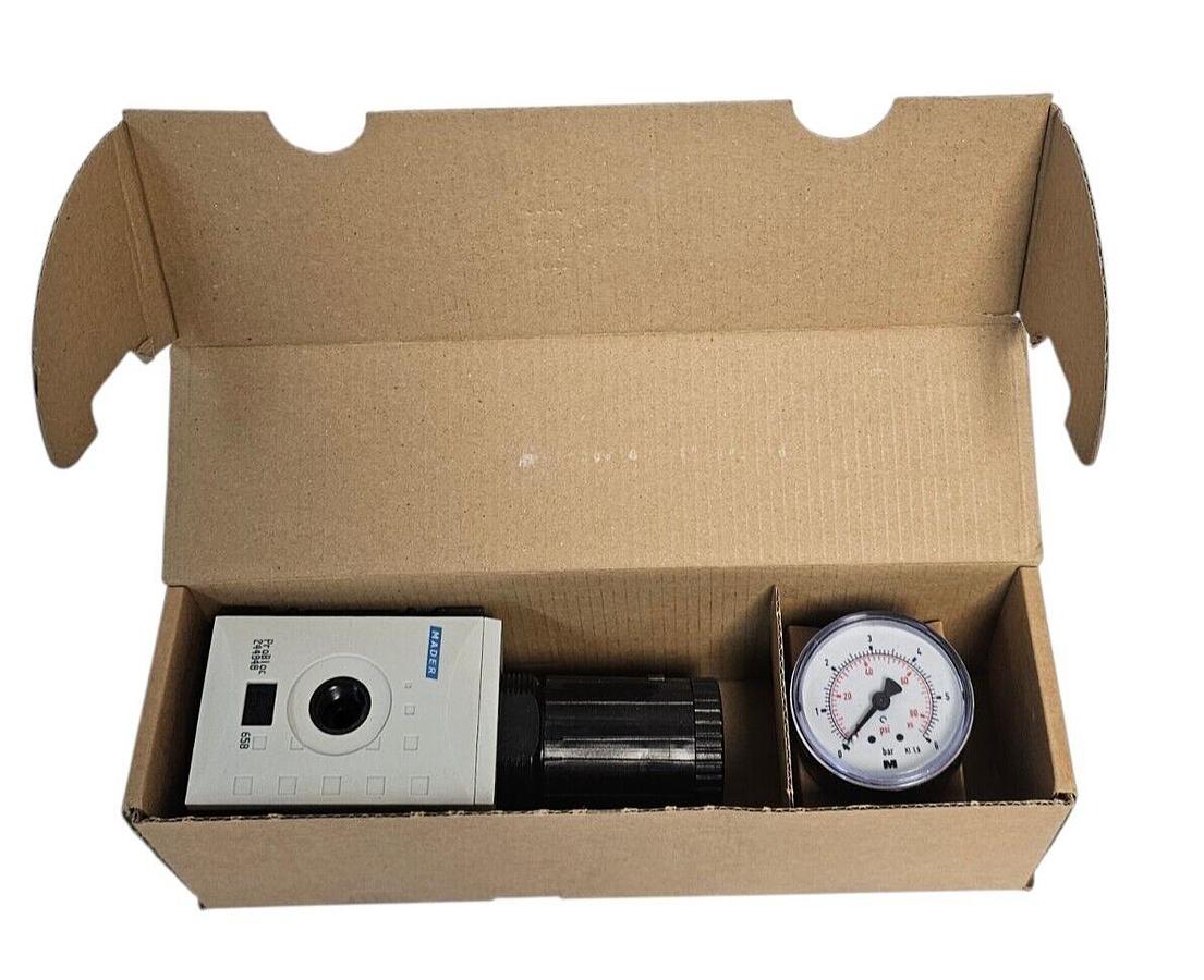 Used NIB MADER 244478 REGULATOR DRP-H-G1/2I-16-0,2/4-PA66-PB2