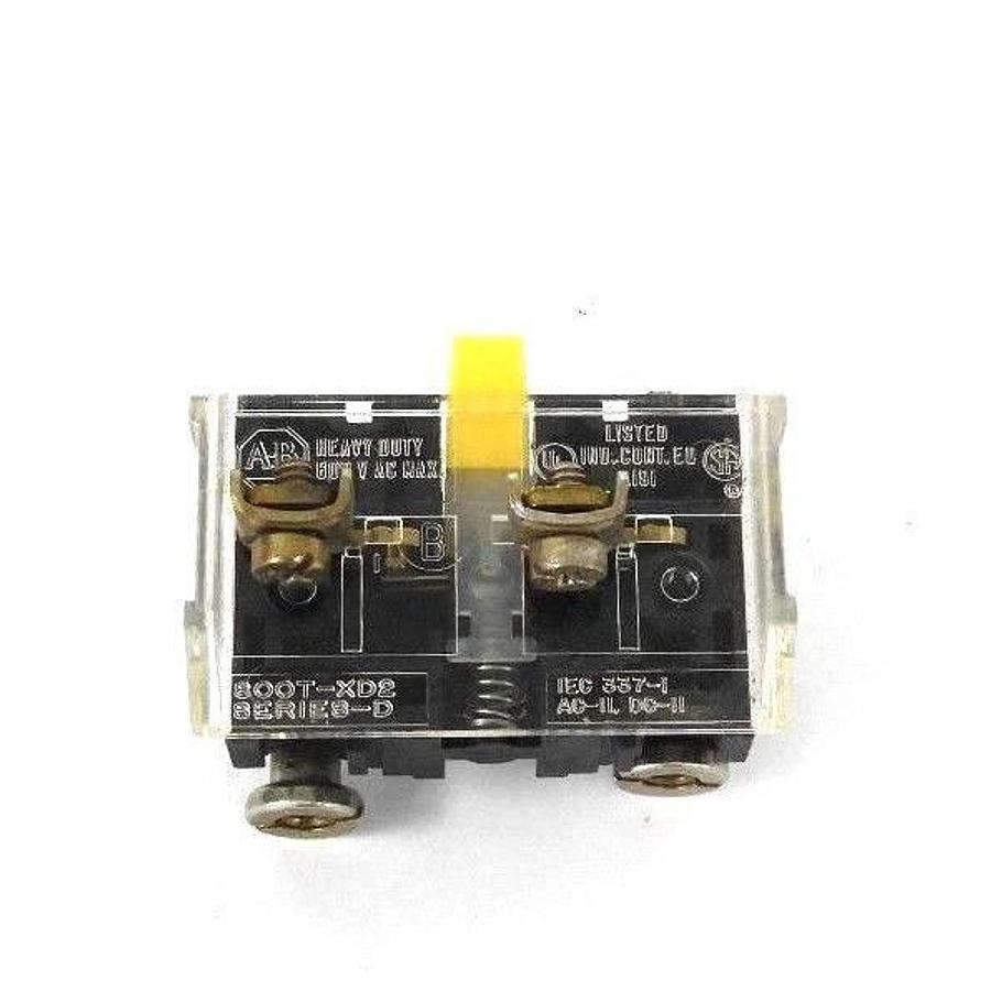 NEW ALLEN BRADLEY 800T-XD2 CONTACT BLOCKS SER. D 800TXD2