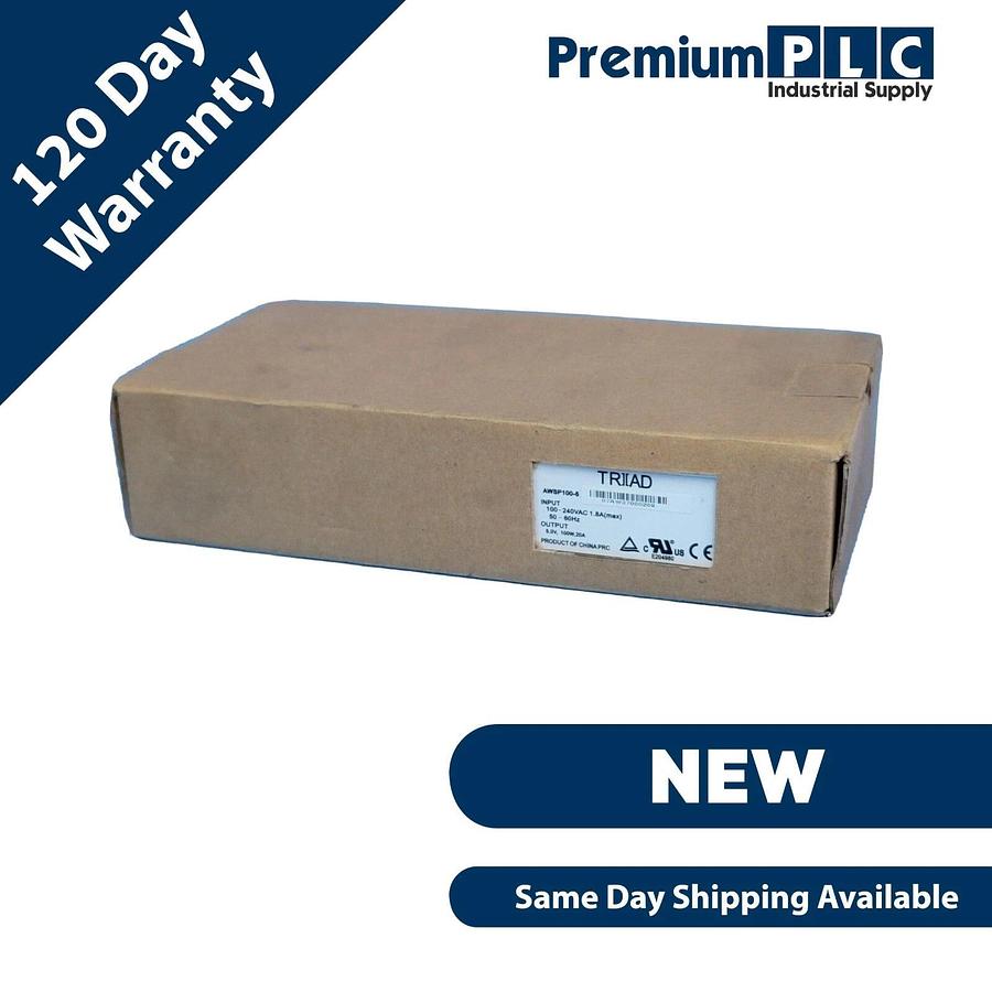 Used NIB TRIAD MAGNETICS AWSP100-5 AC-DC CONVERTER AWSP1005