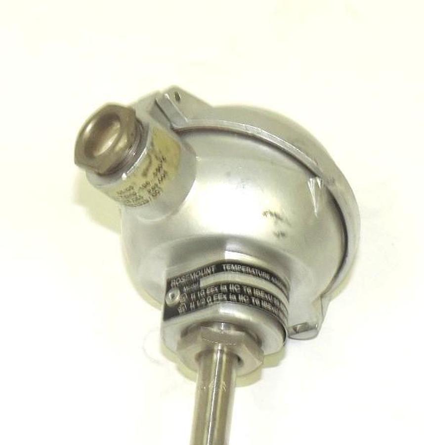 Used ROSEMOUNT W-EYI (RZ-Exi) 1PT100/41031529 196...550 DEG. C TEMPERATURE ASSEMBLY