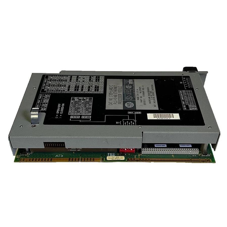 Used ALLEN BRADLEY 1785-L40E /C PLC-5/40 EtherNet PROCESSOR MODULE F/W. D 1785L40E