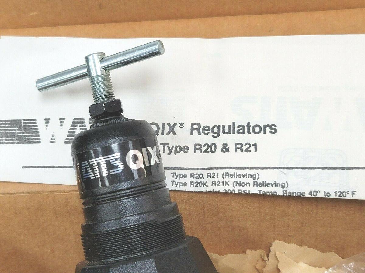 Used NIB WATTS QIX R21-00C-M1 REGULATOR R2100CM1