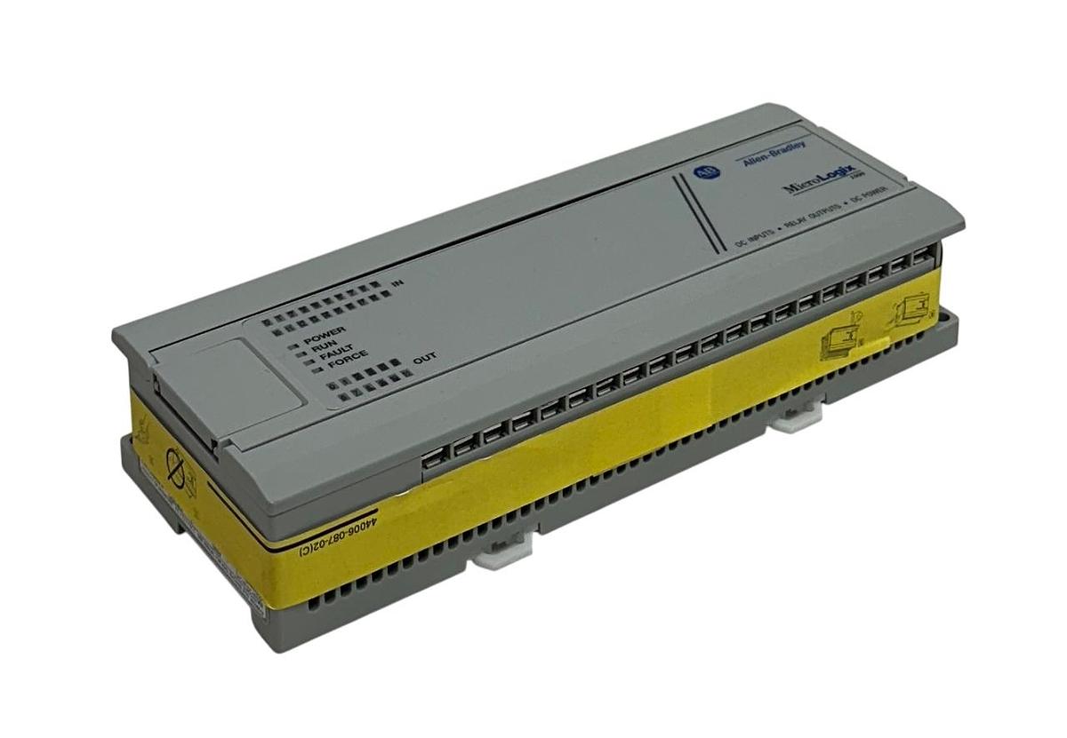 Used ALLEN BRADLEY 1761-L32BWB /E MicroLogix 1000 32-PT CONTROLLER 24VDC OEM NSNP